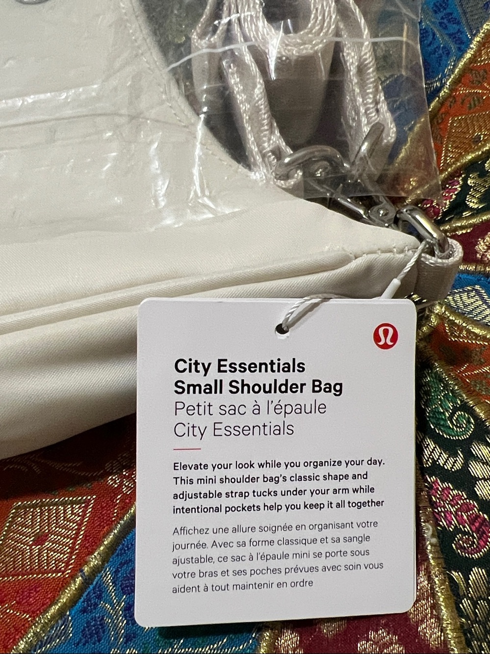NWT Lululemon City Essentials Shoulder Bag — Cream - Picture 5 of 5